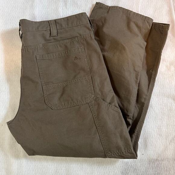 Ridgecut Men's Brown cargo work pants size 38x30 - Picture 1 of 5